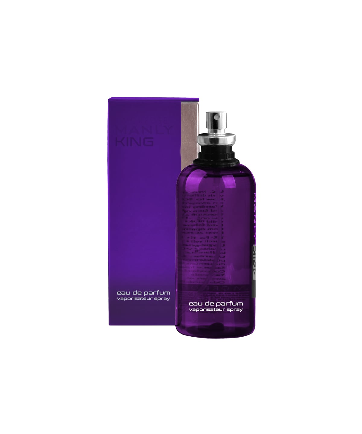 Manly King Eau de Cologne Vaporisateur Spray 125ml Verpakking van Manly King Eau de Cologne Vaporisateur Spray 125ml