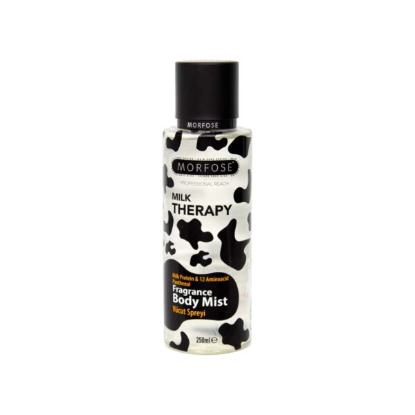 Verpakking van Morfose Milk Therapy Body Mist 250ml