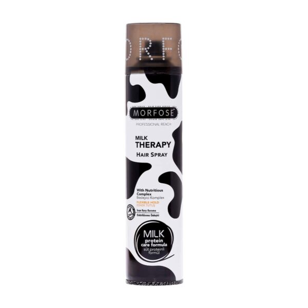 Verpakking van Morfose Milk Therapy Hair Spray
