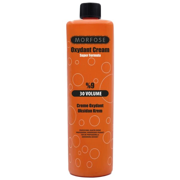 Verpakking van Morfose 30 Volume Oxidant Cream 1000ml